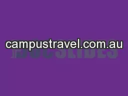 campustravel.com.au