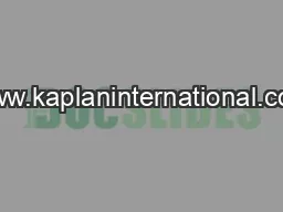 www.kaplaninternational.com
