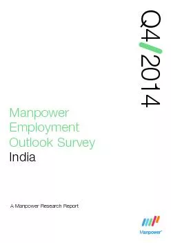ManpowerEmploymentSurveyIndia