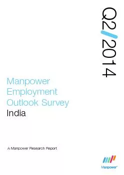 ManpowerEmploymentSurveyIndia