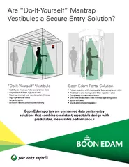 Are “Do-It-Yourself” Mantrap Vestibules a Secure Entry Solut