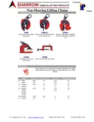 Vertical non-marring safety lifting clamp with short jaw