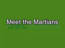 Meet the Martians