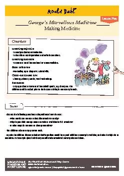 George’s Marvellous MedicineOther activities