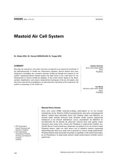 Mastoid Air Cell System