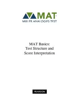 Test Structure and