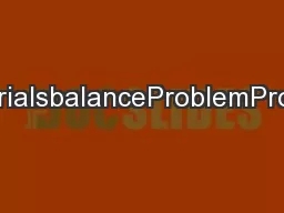 LectureMattesmelting:MaterialsbalanceProblemProblemProblemConclusionsP