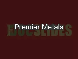 Premier Metals