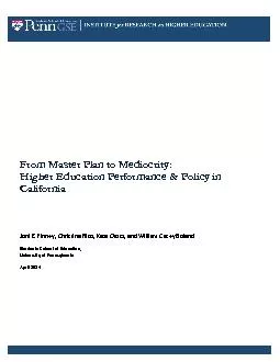 NSTITUTE FOR RESEARCH ON HIGHER EDUCATION  G!Contents !Preface$%!Intro