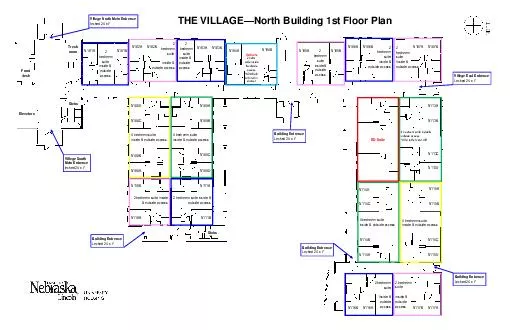 THE VILLAGENorth Building st Floor Plan                                         