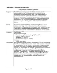 Appendix A1 – Amphibian Metamorphosis Amphibian Metamorphosis 
..