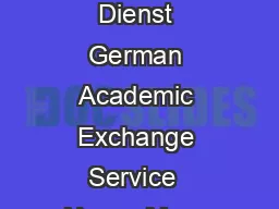 DAAD Deutscher Akademischer Austausch Dienst German Academic Exchange Service  Nyaya Marg