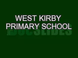 WEST KIRBY PRIMARY SCHOOL