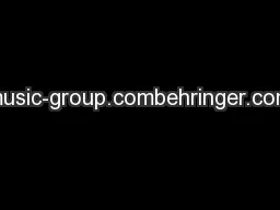 music-group.combehringer.com