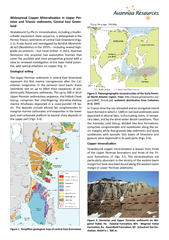 Figure 1. Simpli�ed geological map of central East Greenlan