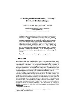 ExtractingMinimalisticCorridorGeometryfromLow-ResolutionImagesYinxiaoL