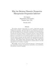 WhytheDecision-TheoreticPerspectiveMisrepresentsFrequentistInferenceAr