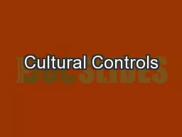 Cultural Controls