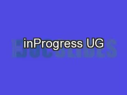 inProgress UG