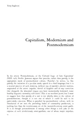 ), Fredric Jameson argues that pastiche, rather than parody, is the pa