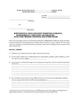 Florida Supreme Court Approved Family Law Form 12.993(a), Supplemental