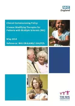 Clinical Commissioning Policy: