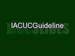 IACUCGuideline