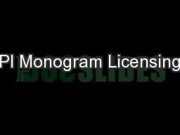 PI Monogram Licensing