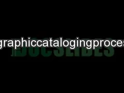 PDF-ThereorganizationofmonographiccatalogingprocessesatPennStateUniversity thumbnail