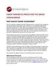 DAVID VISION SCANNERS