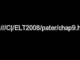 file:///C|/ELT2008/pater/chap9.html
