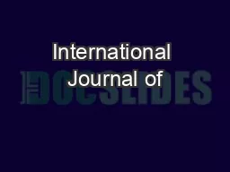 International Journal of