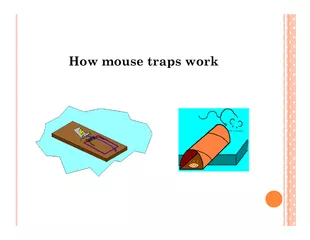 How mouse traps work