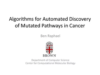 Algorithms for Automated Discovery of Mutated Pathways in CancerBen Ra