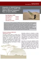 UNCCD/UNFCCC   Synergistic ImplementationIntegration of UNCCD National