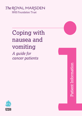Coping withvomitingA guide for cancer patients