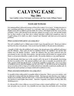 CALVING EASE