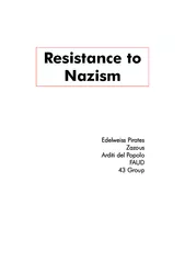 Resisting the Nazis Page 1