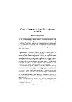 perpendiculartothatofevolutionarynovelty.