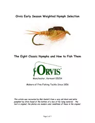 The Eight Classic Nymphs and How to Fish Them