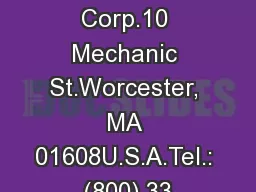5NORDX/CDT Corp.10 Mechanic St.Worcester, MA 01608U.S.A.Tel.: (800) 33