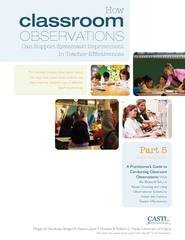 Supporting Improvement in Teacher Effectiveness :  3Classrooms and Use
