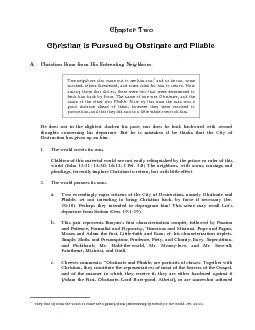 Christian is Pursued by Obstinate and Pliable Christian Runs from His