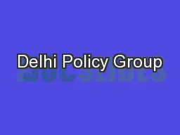 Delhi Policy Group