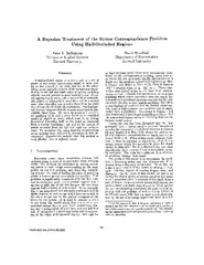 Bayesian Treatment Correspondence Problem half-occluded region stereo