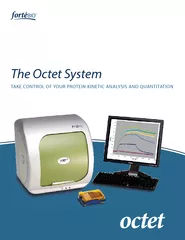 TAKE CONTROL OF YOUR PROTEIN KINETIC ANALYSIS AND QUANTITATIONThe Octe