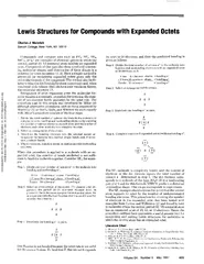 Lewis Structures for Compounds with Expanded Octets Charles J. 
...