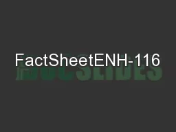 FactSheetENH-116