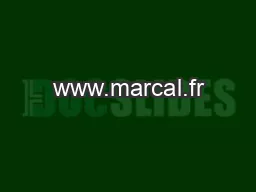 www.marcal.fr