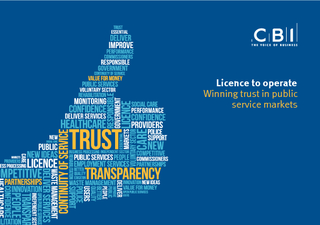 Licence to operateWinning trust in public service markets